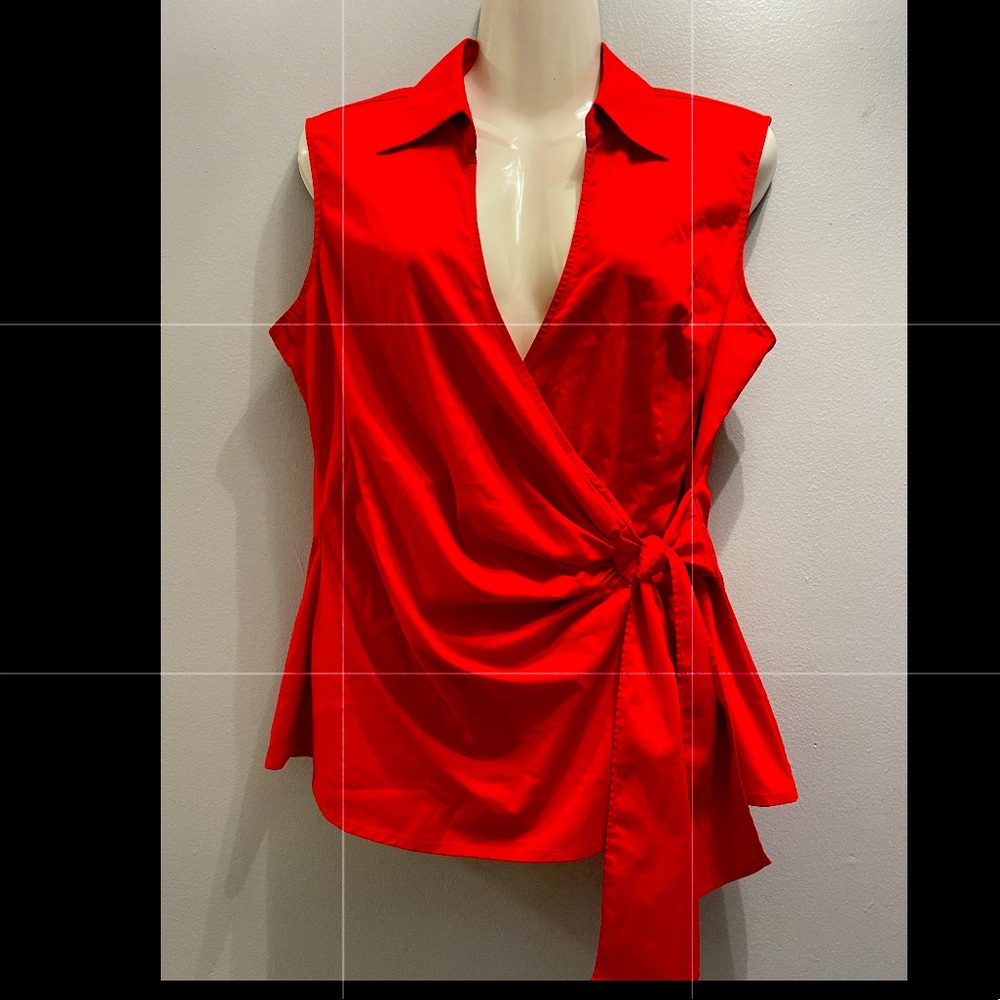Express desing studio women top Red